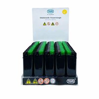 Bedrukbare Aanstekers 50 stuks - kliksysteem - TC Groen TOM&reg; 