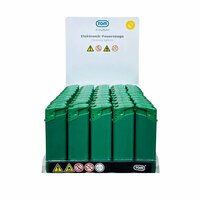 Groen Bedrukbare Aansteker blanco - 50 stuks &ndash; kliksysteem - TOM&reg;