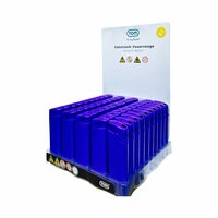 Blauw Bedrukbare Aansteker blanco - 50 stuks &ndash; kliksysteem - TOM&reg;