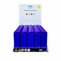 Blauw Bedrukbare Aansteker blanco - 50 stuks &ndash; kliksysteem - TOM&reg;