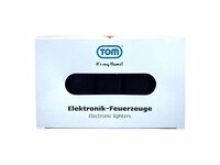 Zwart Bedrukbare Aansteker blanco - 50 stuks &ndash; kliksysteem - TOM&reg;