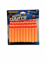 Elite Darts 30x Zuignap Darts voor Nerf Guns - pijltjes - oranje