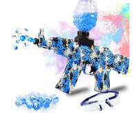 Gel Blaster AK47 - Luminous Silencer met Led licht - compleet set - oplaadbaar - 45 cm + 2 zakjes gelballen