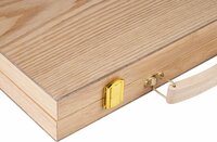 Backgammon Set -massief hout -  47,5 x 38 x 2,7 cm