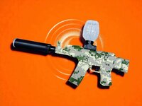 Gel Blaster AK47 Army - Luminous Silencer met Led licht - compleet set - oplaadbaar - 45 cm + 2 zakjes gelballen
