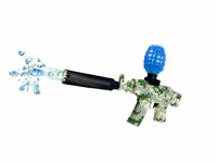Gel Blaster AK47 Army - Luminous Silencer met Led licht - compleet set - oplaadbaar - 45 cm + 2 zakjes gelballen