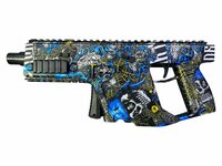 Gel Blaster - Space Vector Assault Rifle - compleet set - oplaadbaar - 74 CM Blauw inc gelballen (1000st.)