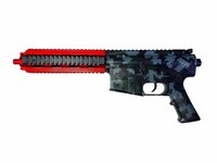 Gel Blaster - M16 - Luminous Silencer - LED Light - incl. gelballetjes - compleet set - oplaadbaar - 78CM