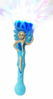 Prinsess stick - toverstaf met muziek en lichtjes - flash stick 37CM