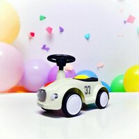 Loopauto met toeter en lichtjes 60 CM - vanaf 12 maanden - Beige
