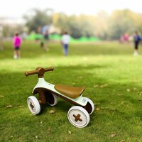 4-Wheel Magic loopfiets - 55CM - bruin - Muziek &amp; Lichtjes