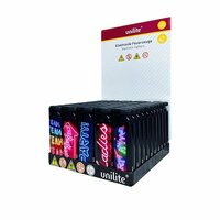 Aanstekers - turbo aansteker - 50 stuks Disco print - Unilite &reg;