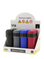 VIO&reg; Turbo Wind Aanstekers - 12 stuks - Navulbaar &amp; Verstelbare Jet Flame - Krachtige branders