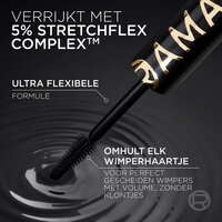 L'Or&eacute;al Paris Panorama All Night Black Mascara - Volume million Lashes