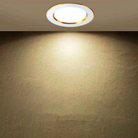 Downlight LED inbouwspots - 7W - 3 kleuren - 3000K, 4000K en 6500K spot 3in1 - 2x Silver design spots