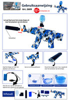 Gel Blaster - Luminous Silencer met Led licht - compleet set