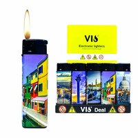 Klik Aanstekers 50 in tray navulbaar- laser print - deal aanstekers