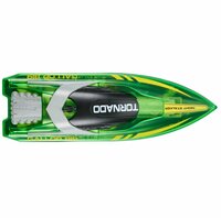 Gallop RC Speedboot &ndash; LED-verlichting, Hoge Snelheid - 2.4GHZ  Tornado boat Green