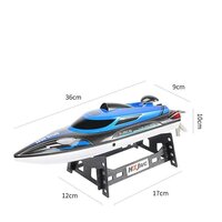 Speed Race Boat &ndash; HJ808 RC Speedboot met 2.4 GHz Afstandsbediening - Blauw