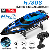 Speed Race Boat &ndash; HJ808 RC Speedboot met 2.4 GHz Afstandsbediening - Blauw