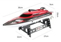 Speed Race Boat &ndash; HJ808 RC Speedboot met 2.4 GHz Afstandsbediening - Rood
