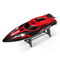 Speed Race Boat &ndash; HJ808 RC Speedboot met 2.4 GHz Afstandsbediening - Rood
