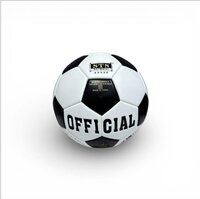 Voetbal - Bal - Maat 5 - STS SUBEC BAL - Zwart en wit voetbal - Klassieke design 5 KWB 32