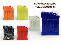 Gelballetjes 6 X 60000 = 360.000 stuks ( 1800g fles )ballen water balletjes 7-8mm mix