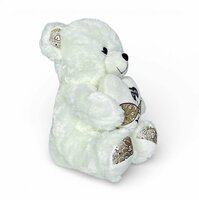 Knuffelbeer Pluche met &ldquo;You Love&rdquo; Hartje &ndash; 40 cm - Teddybeer