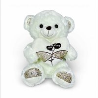 Knuffelbeer Pluche met &ldquo;You Love&rdquo; Hartje &ndash; 40 cm - Teddybeer