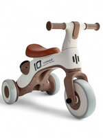2-in-1 Kinderfiets en Loopfiets (3 wielen) &ndash; comfortabel, stabiel en leerzaam