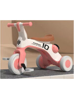 2-in-1 Kinderfiets en Loopfiets (3 wielen) &ndash; comfortabel, stabiel en leerzaam