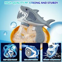 Bellenblaas speelgoed &ndash; Bubble Gun Shark &ndash; USB oplaadbaar &ndash; Combi Set (2 stuks)