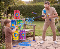 Shooting Elite Gelblaster 2in1 - HUNTER- LED LIGHT - gelballetjes + pijlen - 5000 balletjes - Oplaadbaar - 42.5 CM