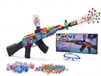 Shooting Elite Gelblaster - Luminous Silencer - AK47 Led Light - compleet set  - Oplaadbaar - 74CM