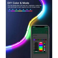 LED - Strip - Complete set - RGB Veelgebruikte kleurrijke RGB - Lichtstrip van 10 meter SMART