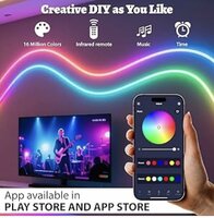 LED - Strip - Complete set - RGB Veelgebruikte kleurrijke RGB - Lichtstrip van 20 meter SMART