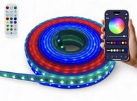 LED - Strip - Complete set - RGB Veelgebruikte kleurrijke RGB - Lichtstrip van 20 meter SMART