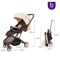 Baobaohao Y8 Kinderwagen Buggy &ndash; Lichtgewicht, Compact &amp; Comfortabel