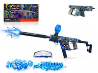 Gel Blaster - Space Vector Assault Rifle - compleet set - oplaadbaar - 74 CM Blauw inc gelballen (1000st.)