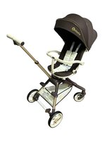 Kinderwagen Kxiaohe  K3 Buggy - Luxe, Lichtgewicht &amp; Inklapbare voor 0-3 Jaar brown - beige