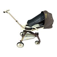 Kinderwagen Kxiaohe  K3 Buggy - Luxe, Lichtgewicht &amp; Inklapbare voor 0-3 Jaar brown - beige