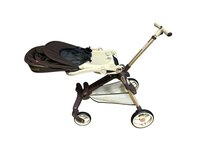 Kinderwagen Kxiaohe  K3 Buggy - Luxe, Lichtgewicht &amp; Inklapbare voor 0-3 Jaar brown - beige