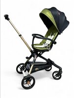 Kinderwagen Kxiaohe  K3 Buggy - Luxe, Lichtgewicht &amp; Inklapbare vanaf 6 maanden - Zwart Groen