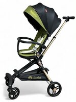 Kinderwagen Kxiaohe  K3 Buggy - Luxe, Lichtgewicht &amp; Inklapbare vanaf 6 maanden - Zwart Groen