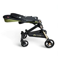 Kinderwagen Kxiaohe  K3 Buggy - Luxe, Lichtgewicht &amp; Inklapbare vanaf 6 maanden - Zwart Groen