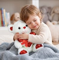 Knuffelbeer  &ldquo;I Love You&rdquo; &ndash; 40 cm - Pluche Teddybeer hartje