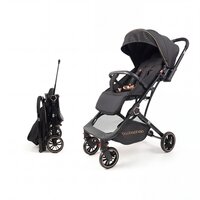 Kinderwagen Baobaohao Y8 Buggy &ndash; Luxe, Lichtgewicht &amp; Inklapbare voor 0-3 Jaar Zwart
