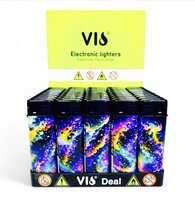 Klik aansteker tray 50 stuks navulbaarAansteker &ndash; 50 stuks Navulbare &amp; Verstelbare aanstekers universum