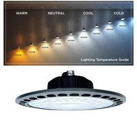 UFO LED Hoogbouwverlichting 150W K3000 kleurtemperatuur - magazijn-, industri&euml;le en fabriekslamp 